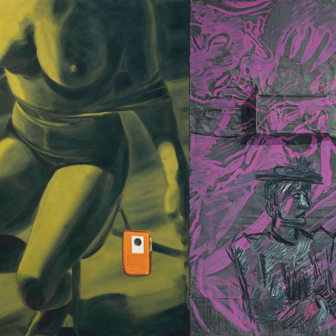 David Salle — Очень мало машин