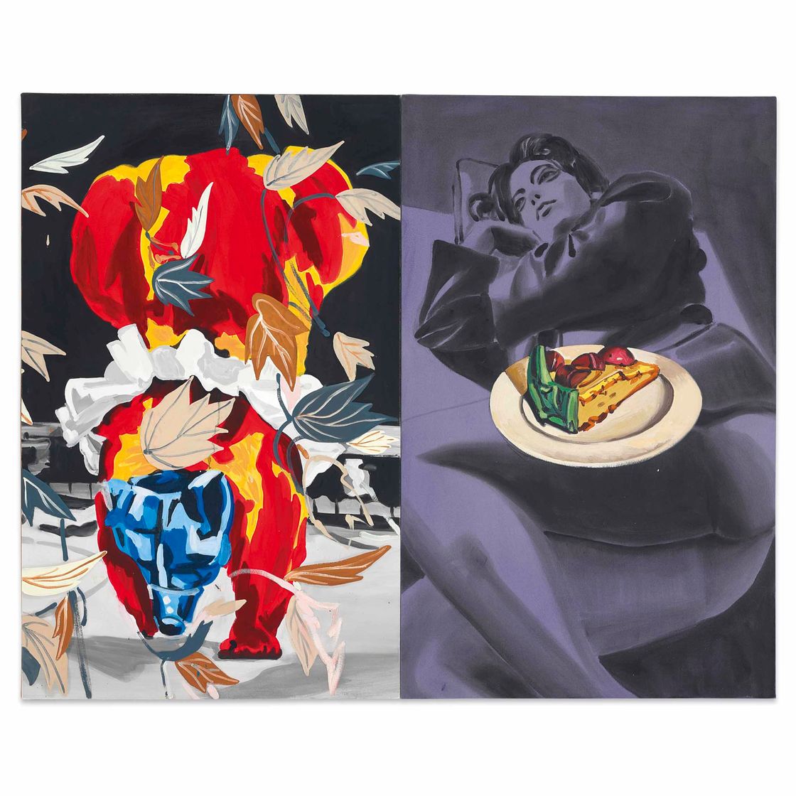 David Salle — Пирог