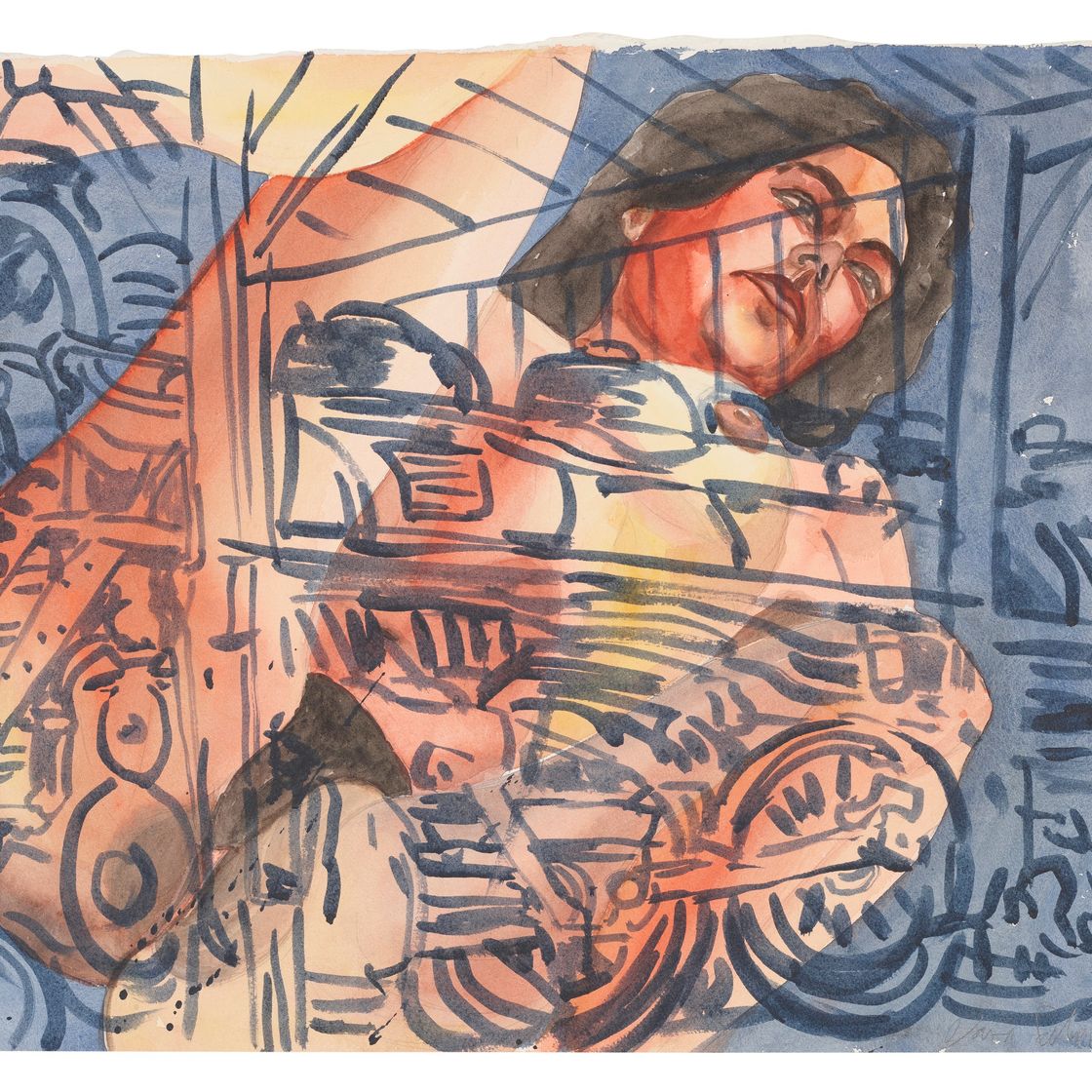 David Salle — Без названия