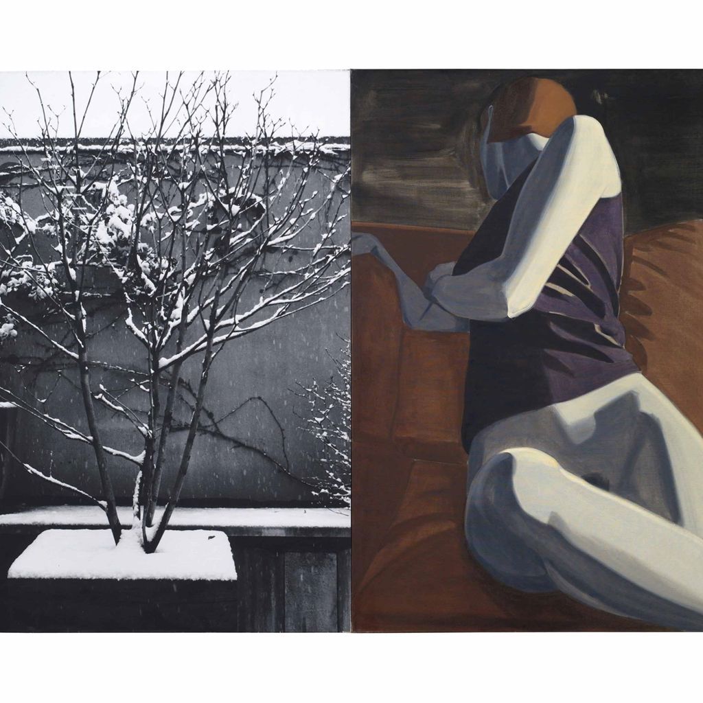 David Salle — Зимняя терраса