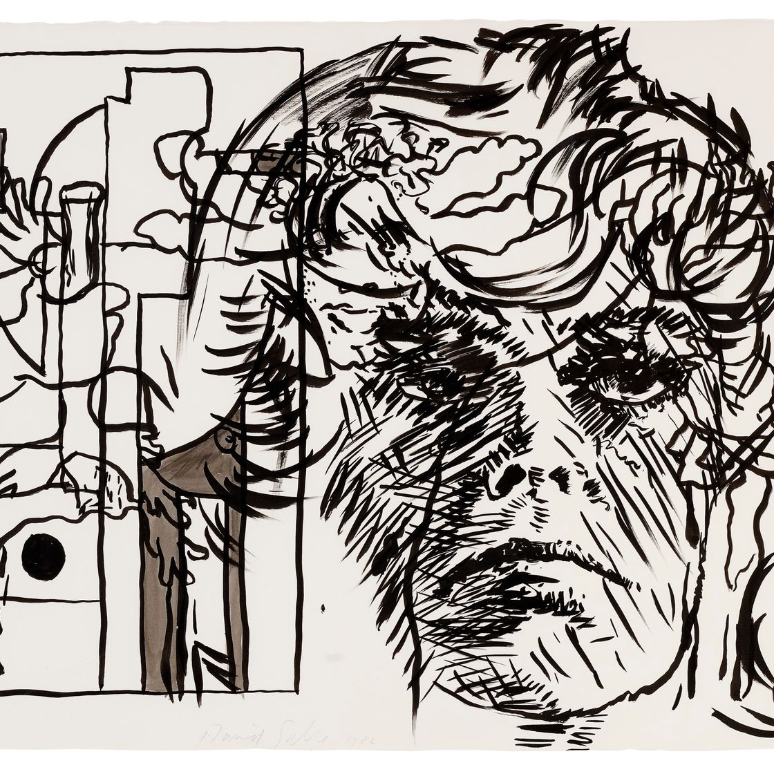David Salle — Без названия