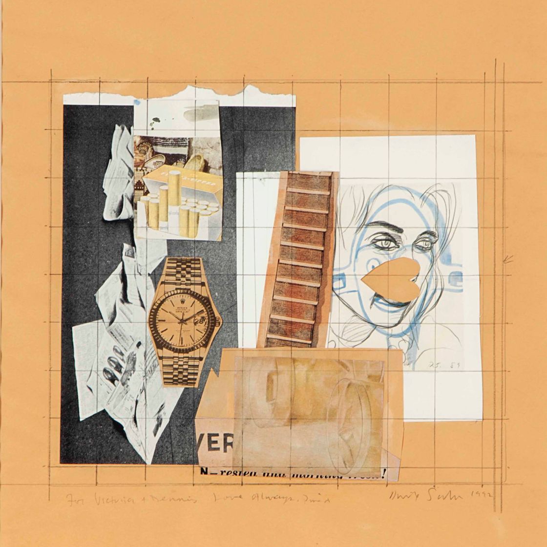 David Salle — Без названия