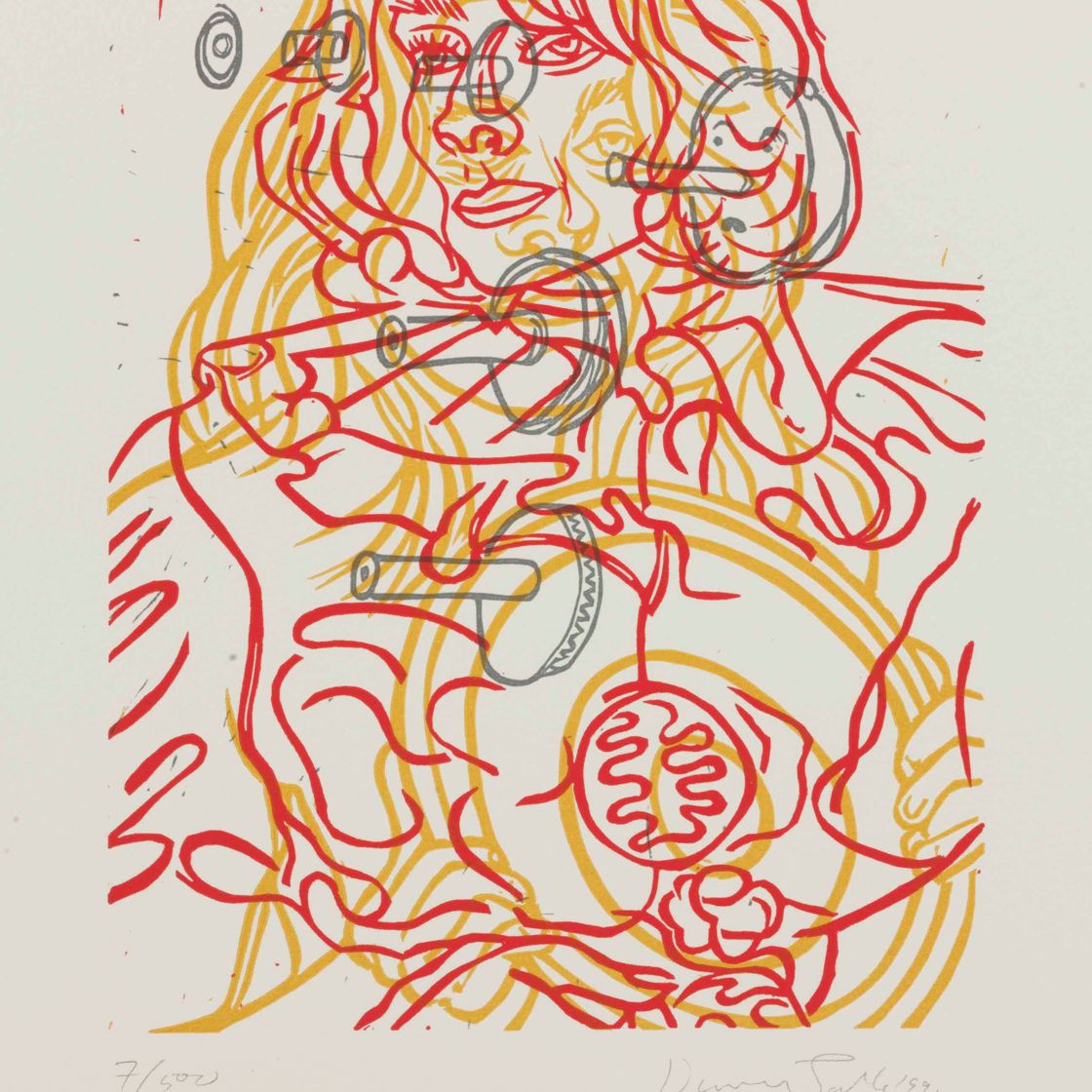 David Salle — Без названия (для кинофорума)