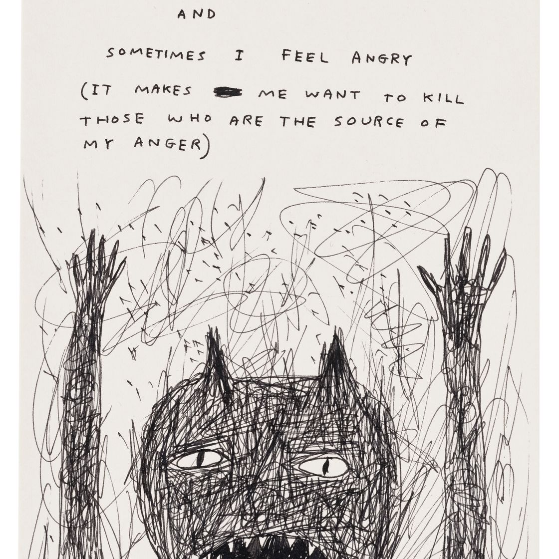 David Shrigley — Иногда Я Чувствую Себя нормально