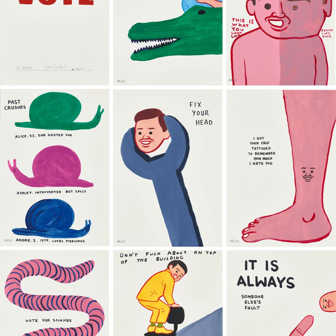 David Shrigley — Голос