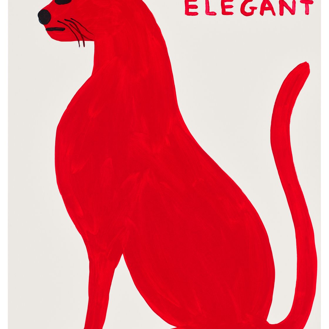 David Shrigley — Я Элегантна, Я О, Такая Очень-Очень Элегантная.