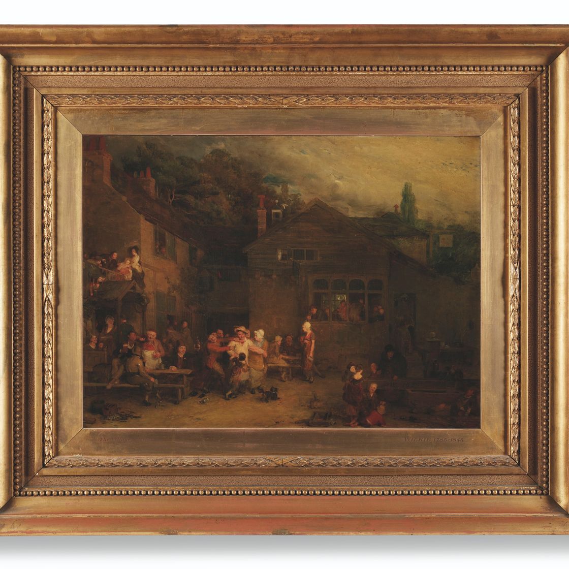 David Wilkie — Деревенский фестиваль: законченный эскиз, изображение 2