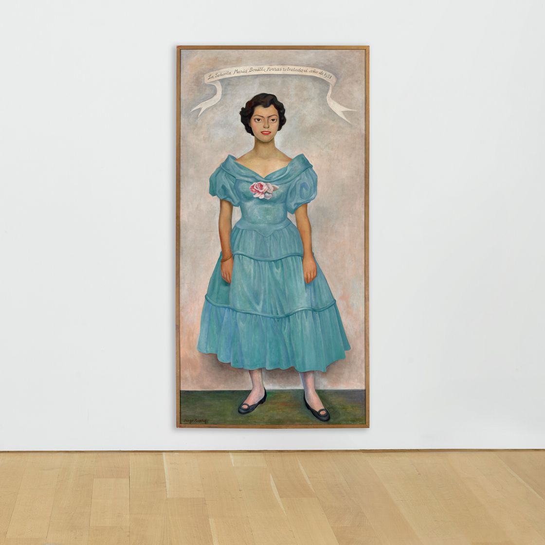 Diego Rivera — Портрет Марии Бонильи Поррас, изображение 4