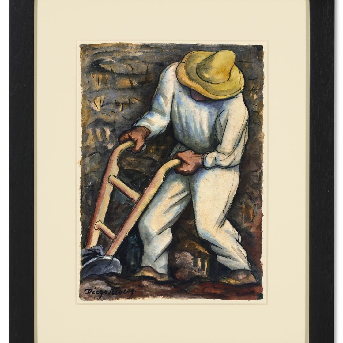 Diego Rivera — Мужчина с карретильей, изображение 2