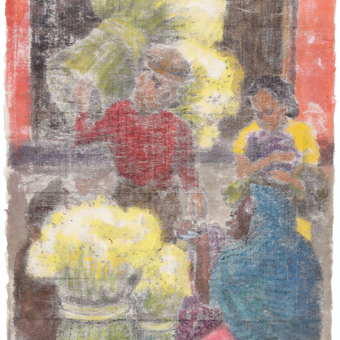 Diego Rivera — Рынок нарциссов, изображение 2