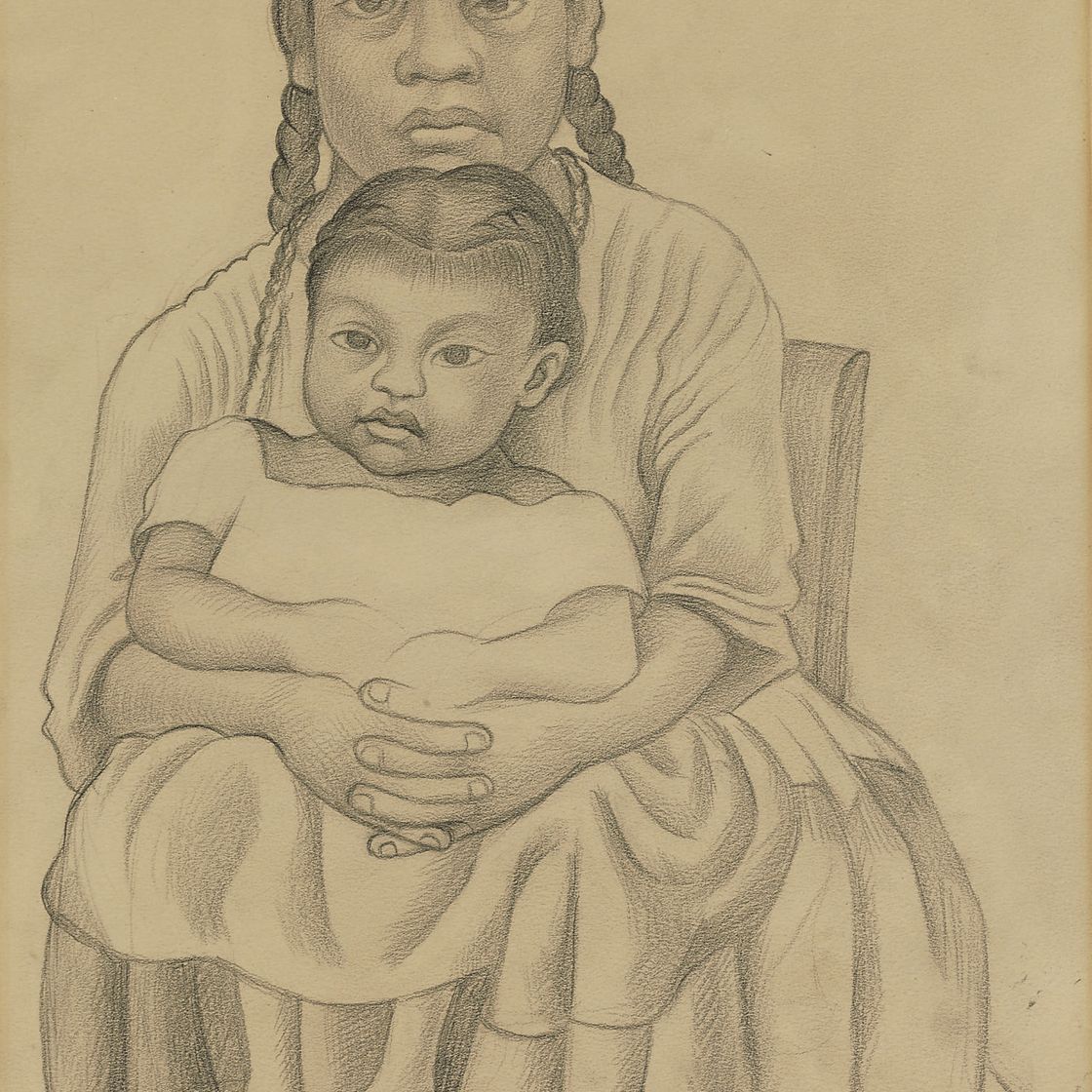 Diego Rivera — Женщина и нинья