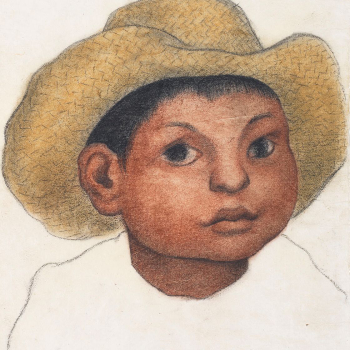 Diego Rivera — Мальчик в шляпе