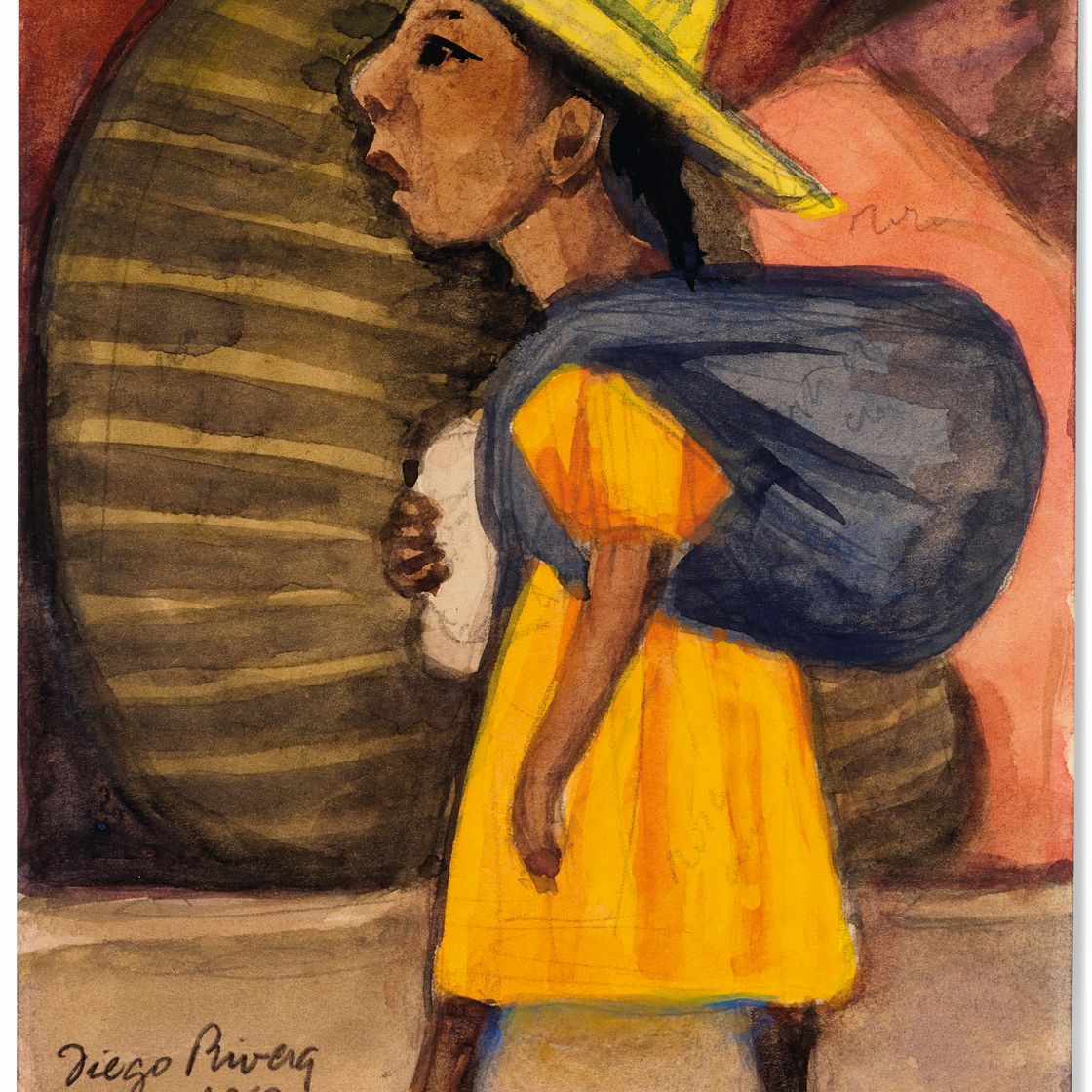 Diego Rivera — Крестьянка