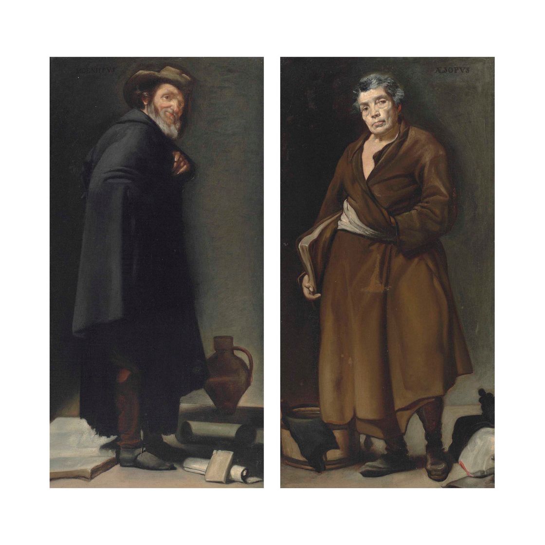 Diego Velázquez — Менипп и Эзоп