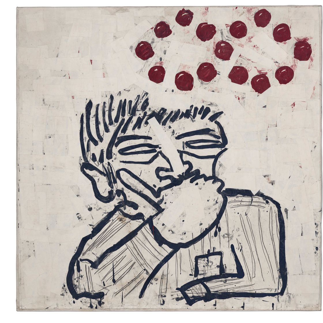 Donald Baechler — Мыслитель