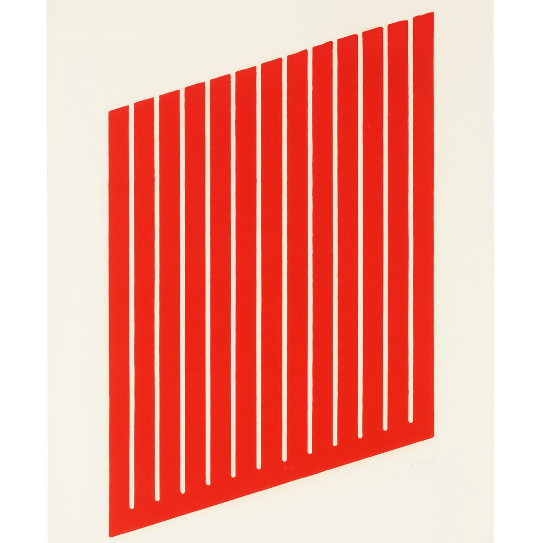 Donald Judd — Без названия : один отпечаток, изображение 1