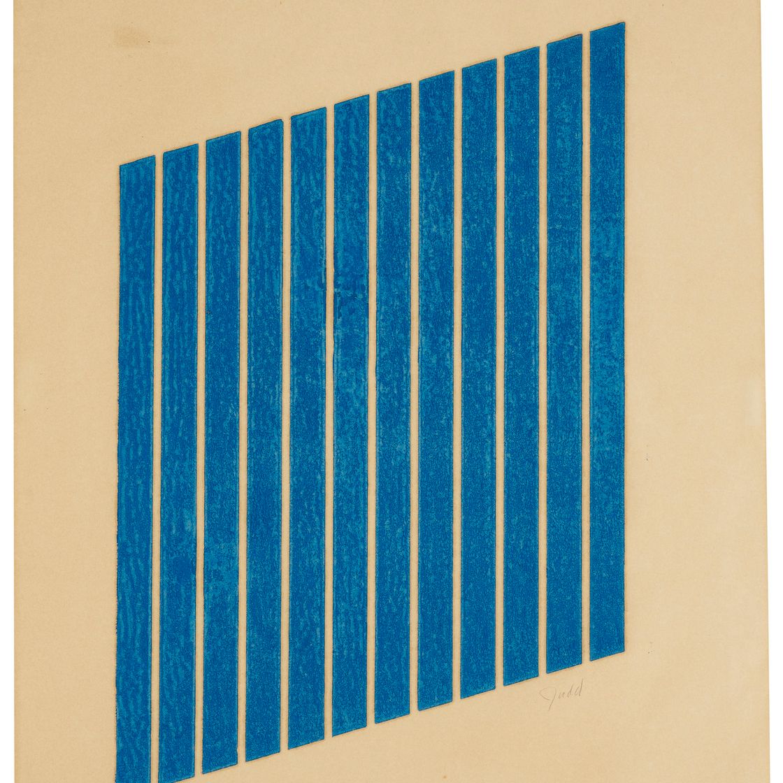 Donald Judd — Без названия : один отпечаток, изображение 1