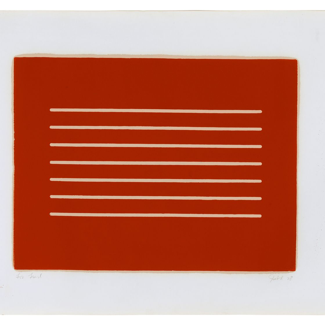Donald Judd — Без названия
