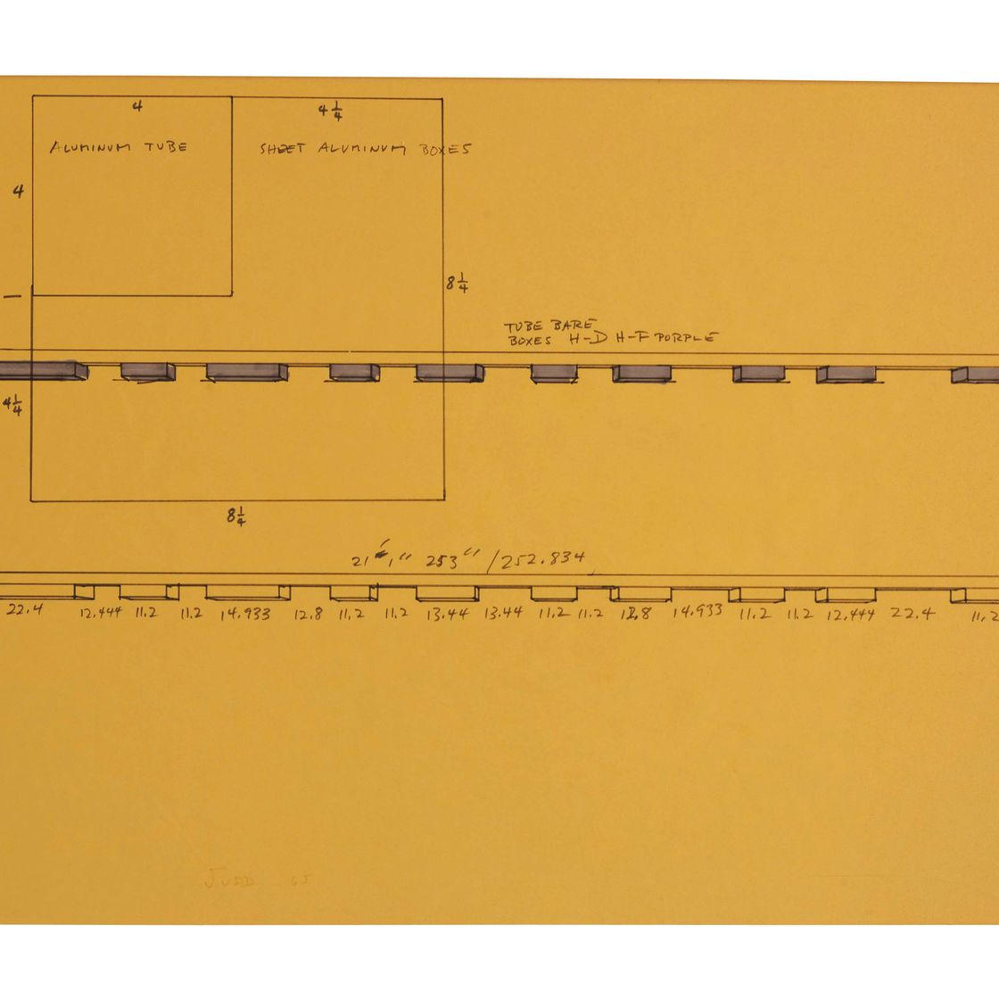 Donald Judd — Без названия