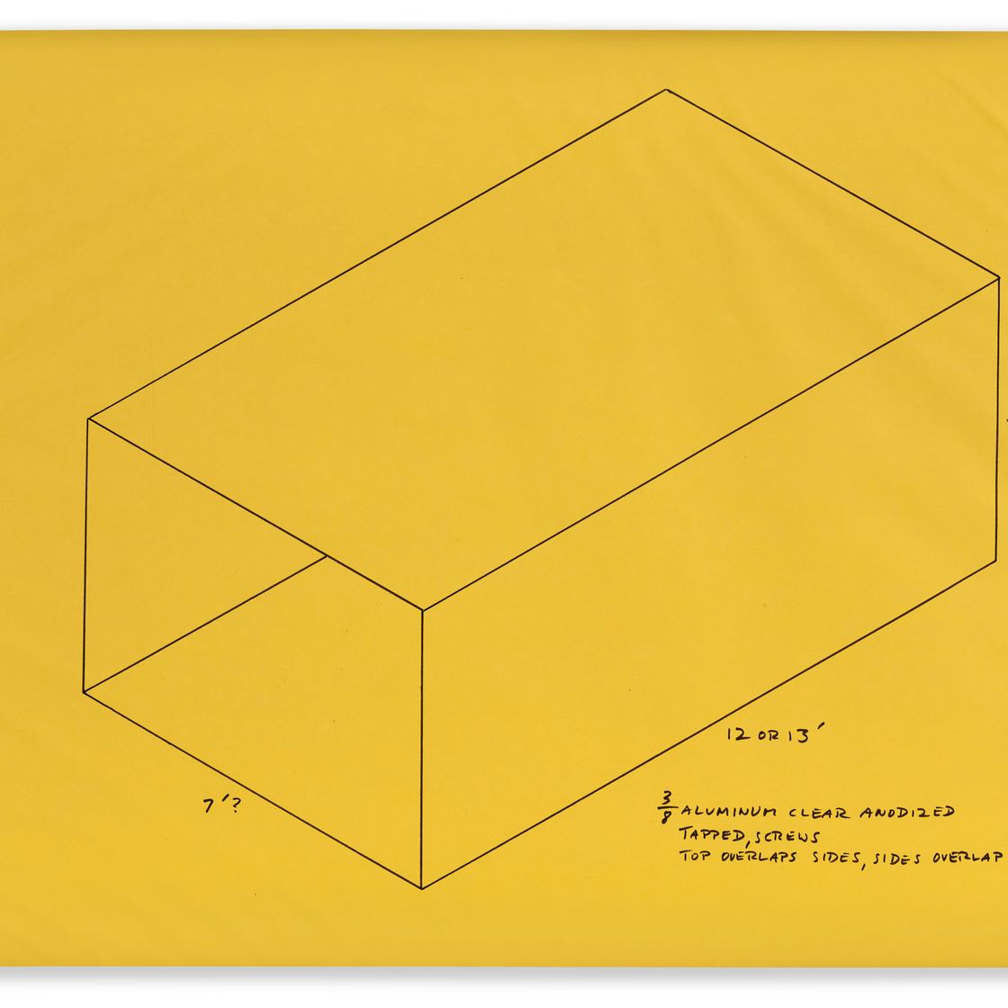 Donald Judd — Без названия