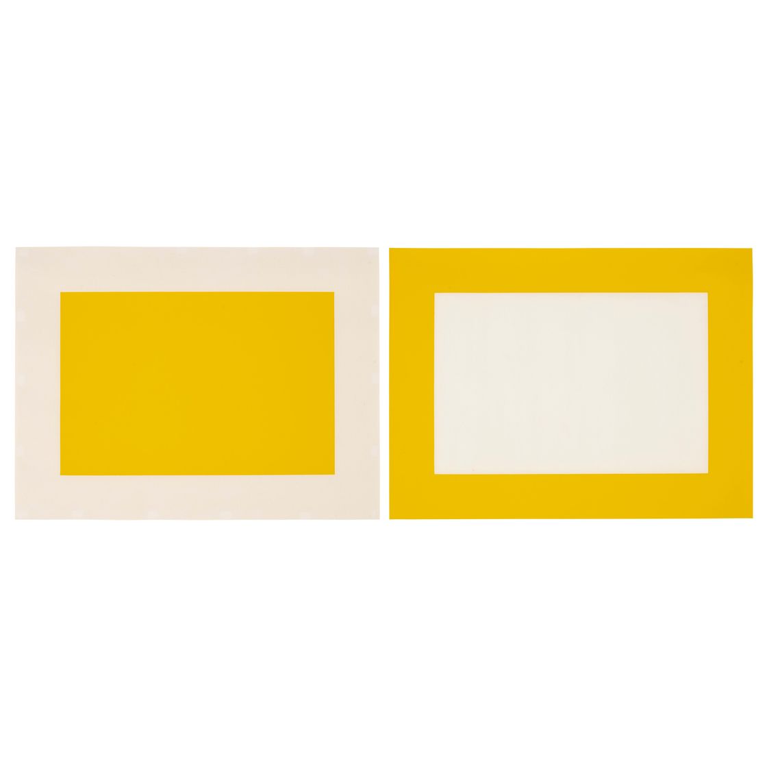 Donald Judd — Без названия: две гравюры