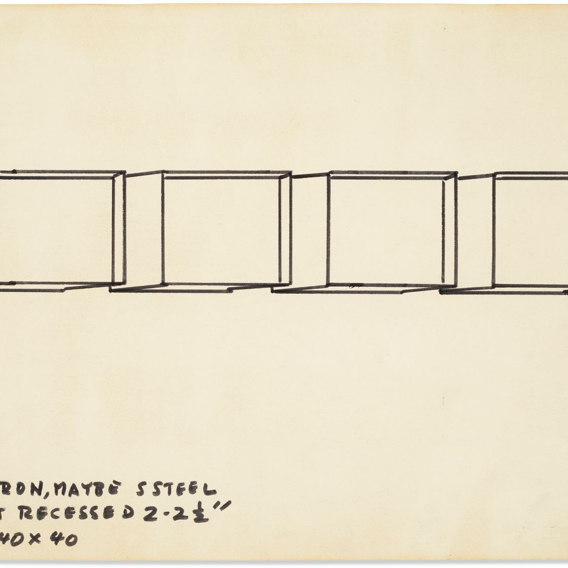 Donald Judd — Без названия