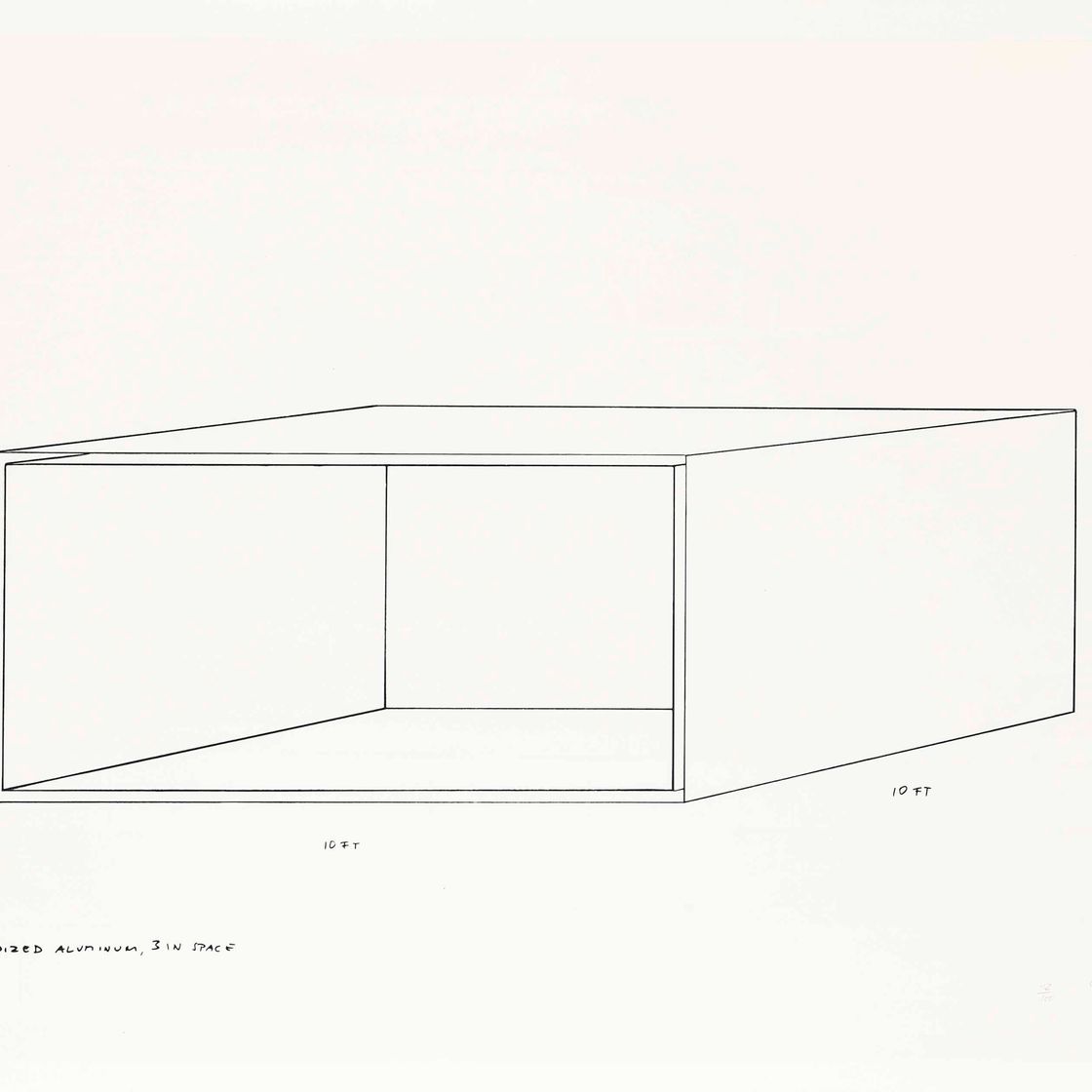 Donald Judd — Без названия (Шеллманн и Джитта 75-76)