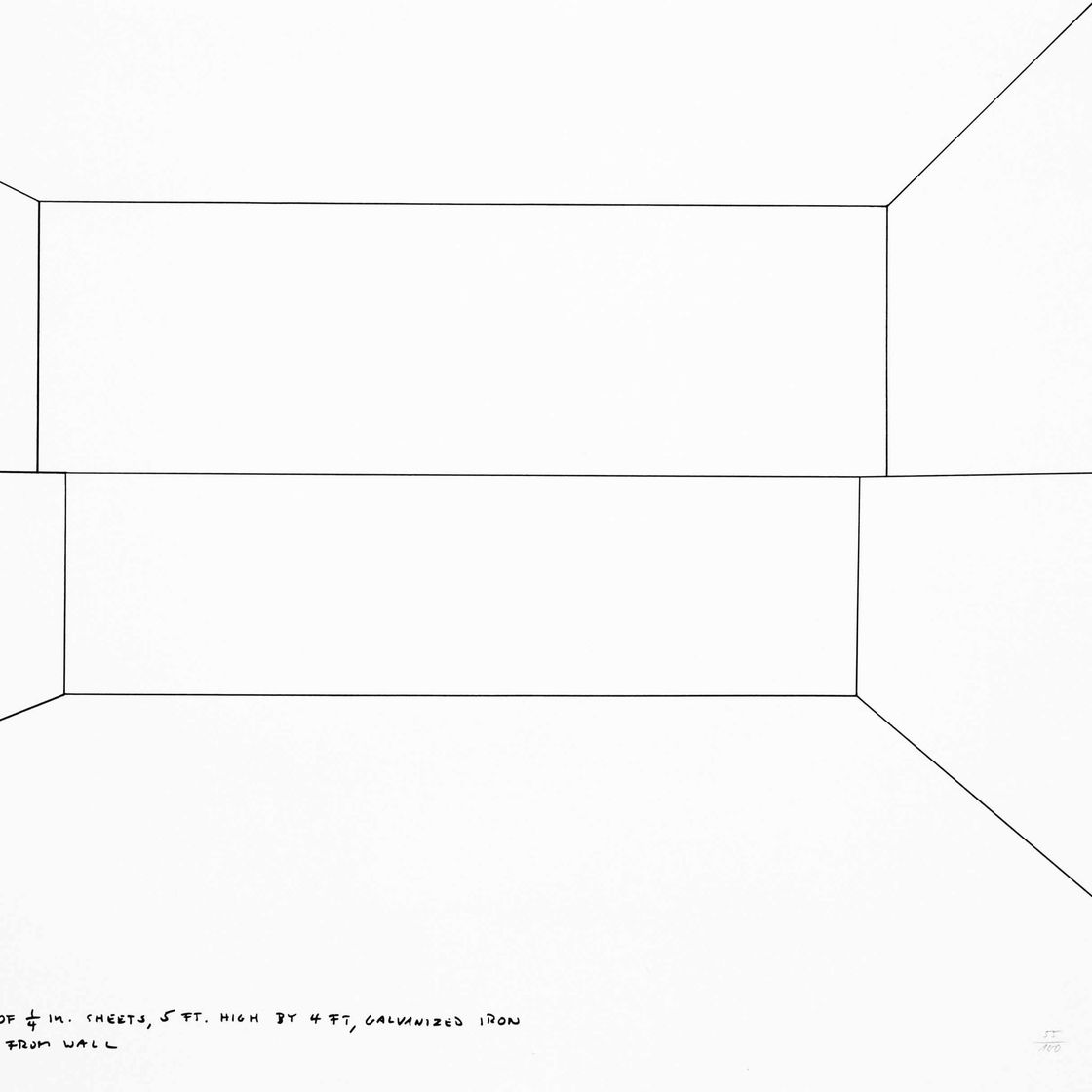 Donald Judd — Без названия
