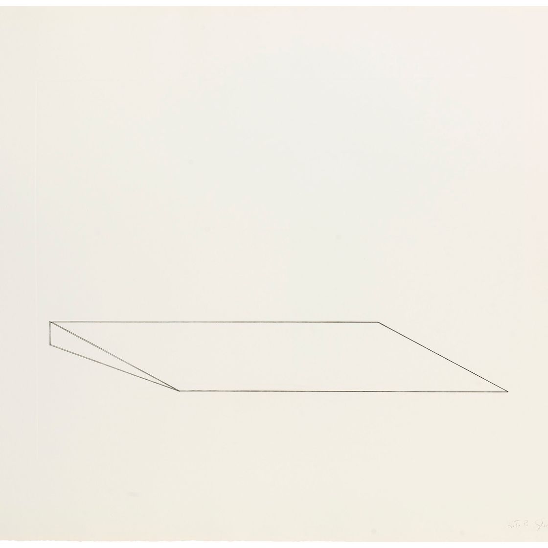 Donald Judd — Без названия: одна тарелка