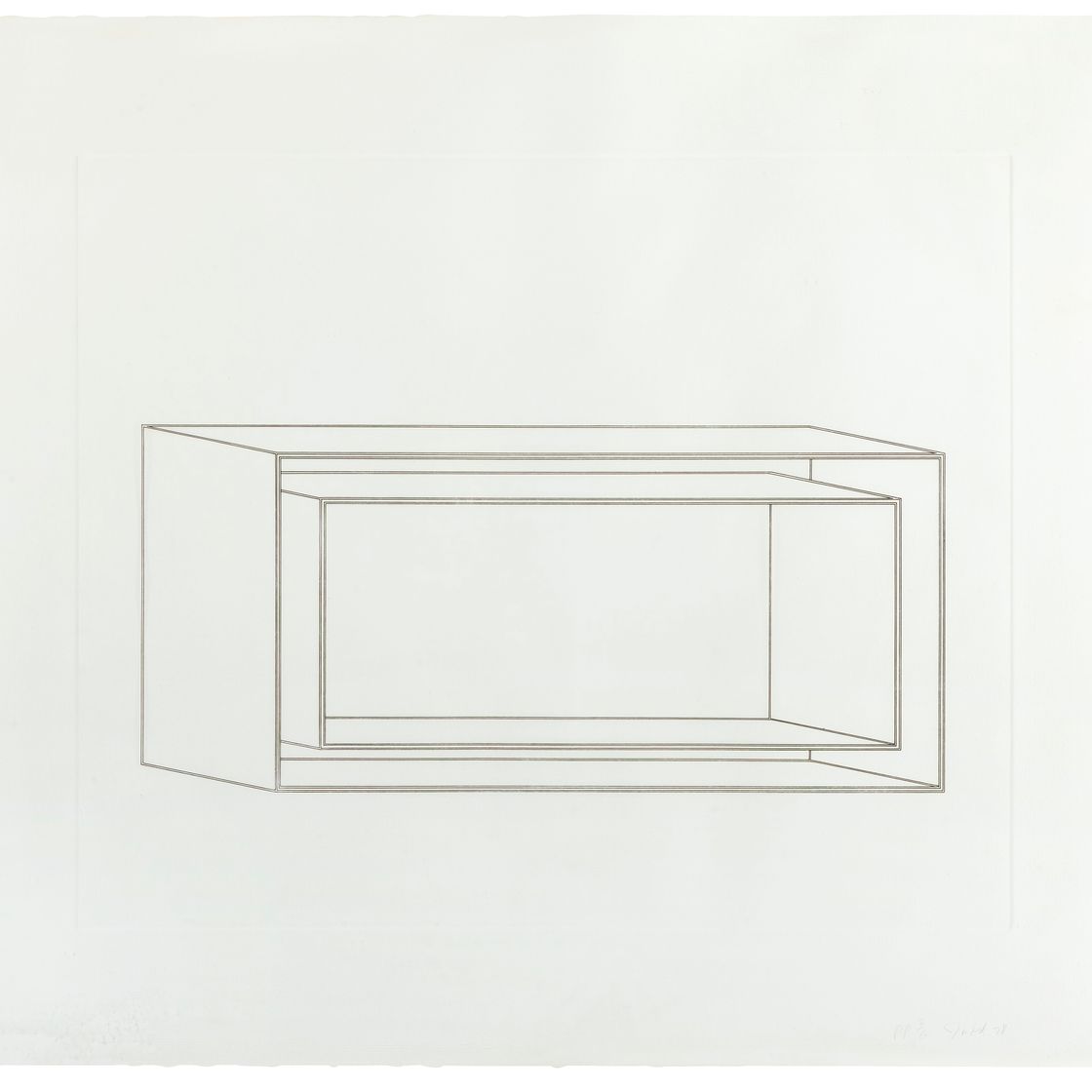 Donald Judd — Без названия : одна тарелка