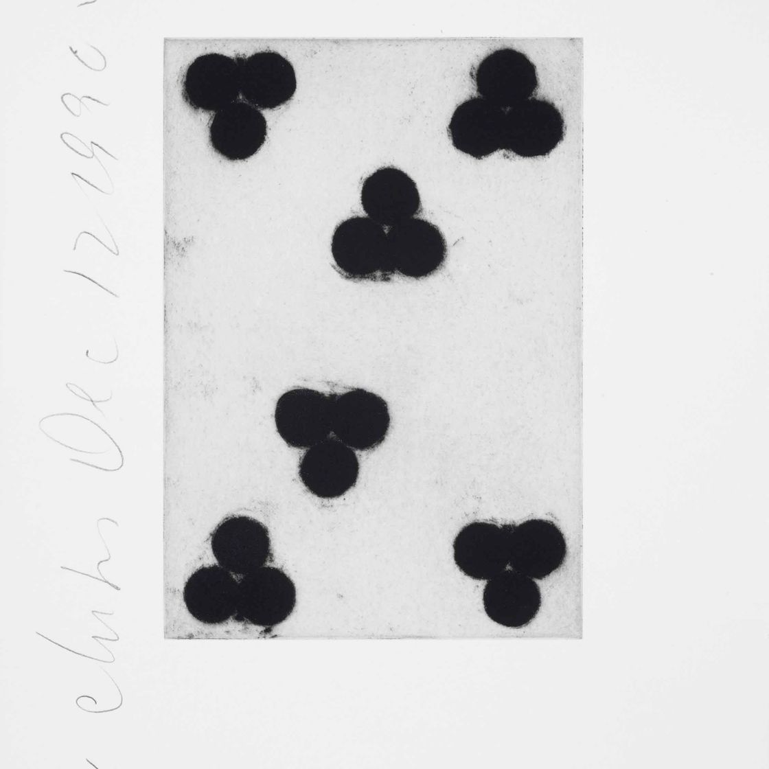 Donald Sultan — Игральные карты, издательство Parasol Press, Нью-Йорк, 1990