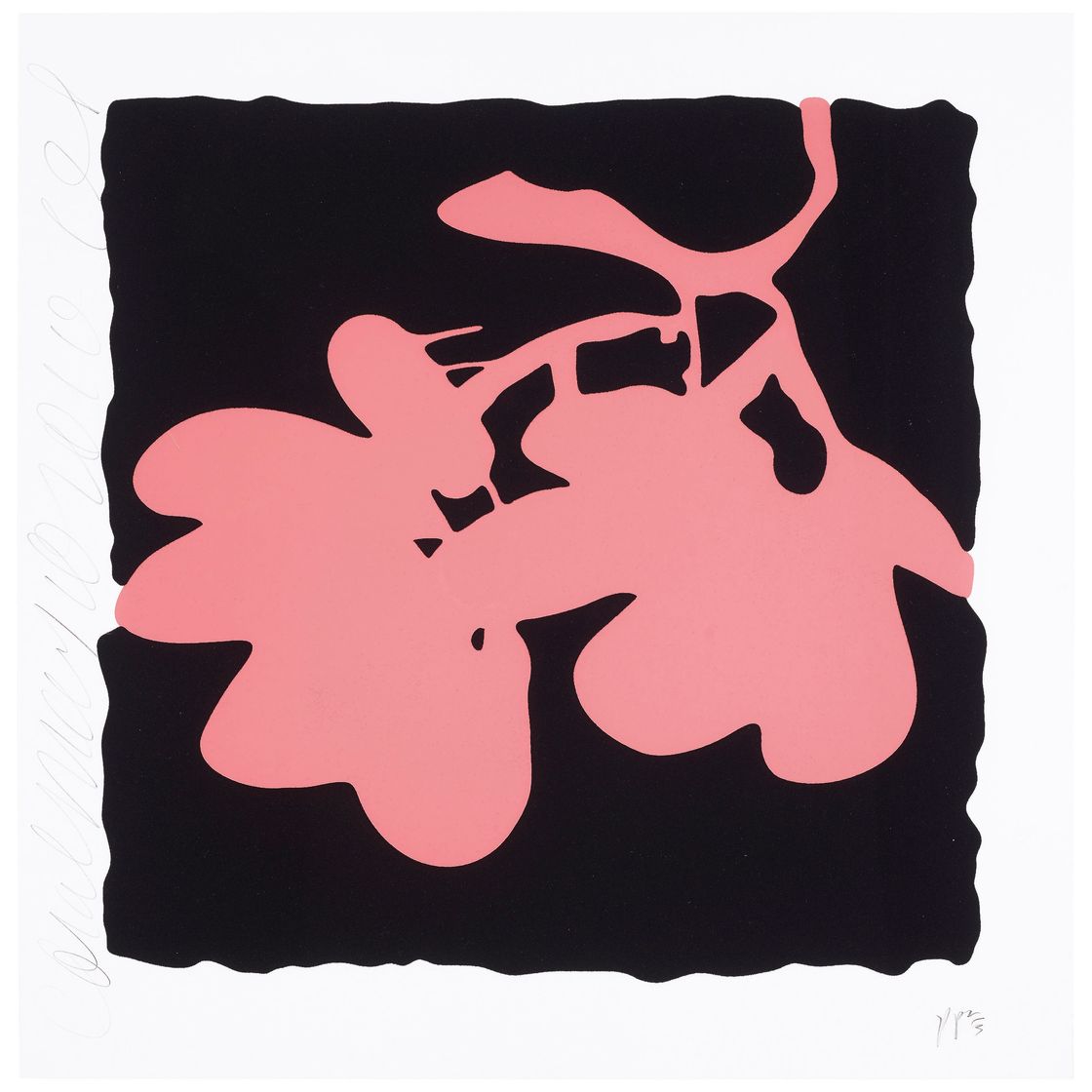 Donald Sultan — Коралловый, 10 мая 2012 года, от Lantern Flowers