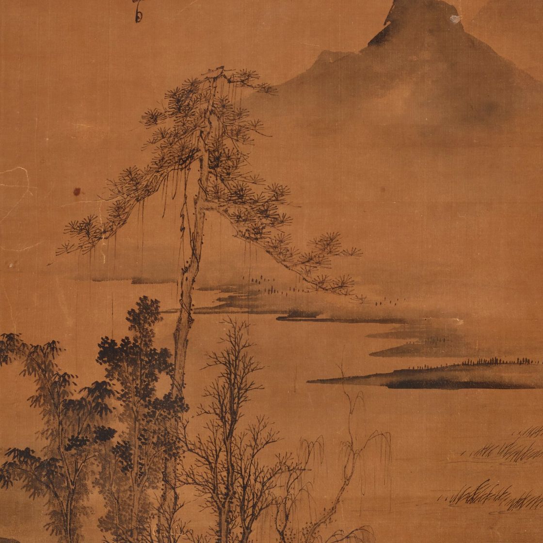 Dong Qichang — Катание на лодке осенним днем