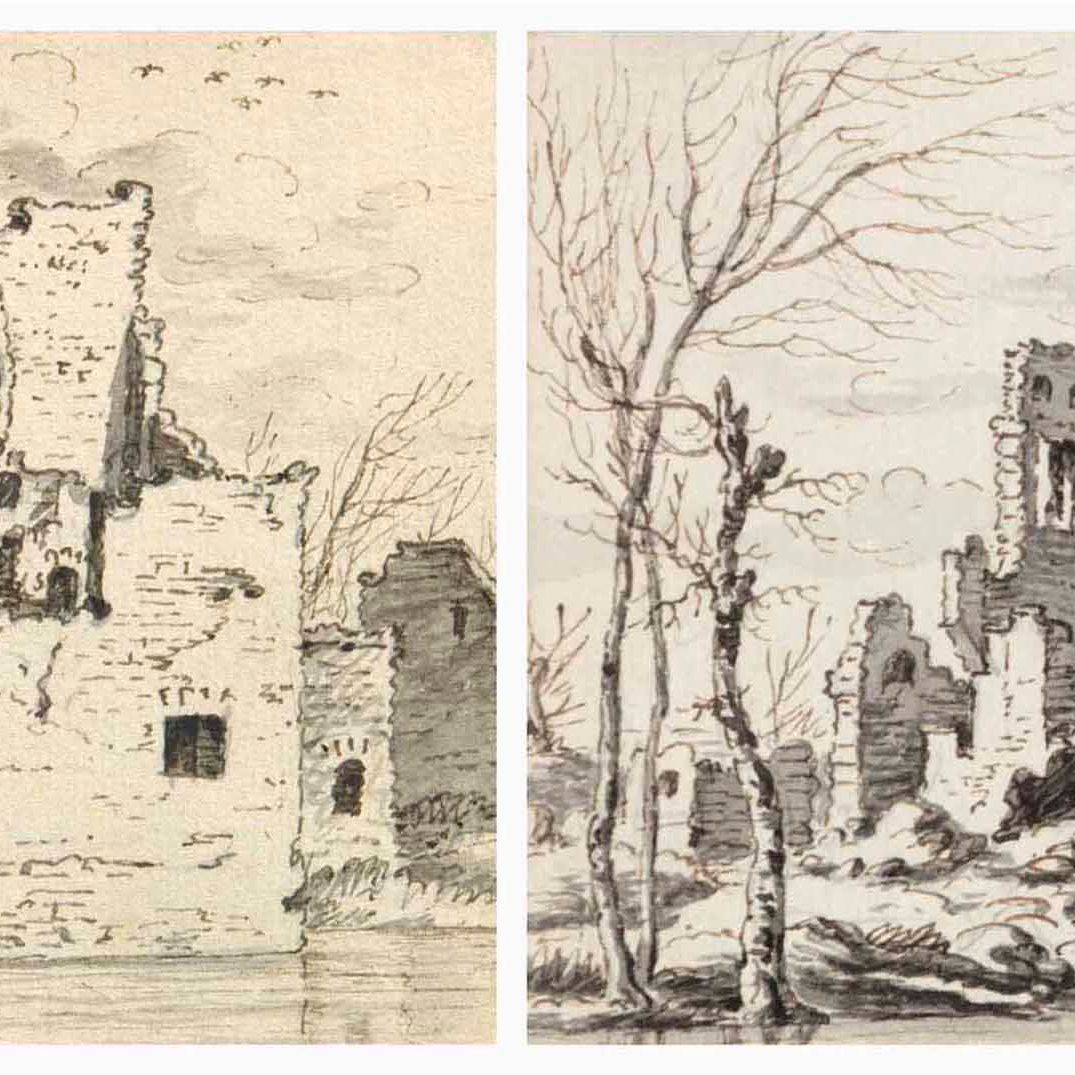 Dutch School — Разрушает лесную границу на границе востока (обратная сторона)