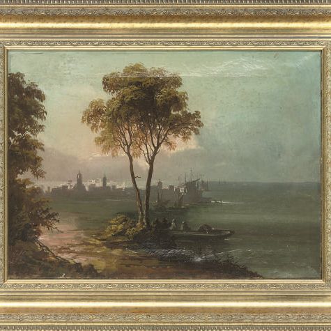 Dutch School — Вид на Батавию