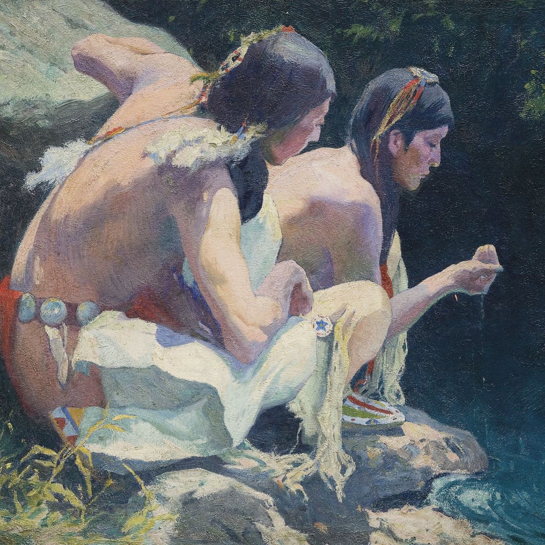 Eanger Irving Couse — Лечебный источник