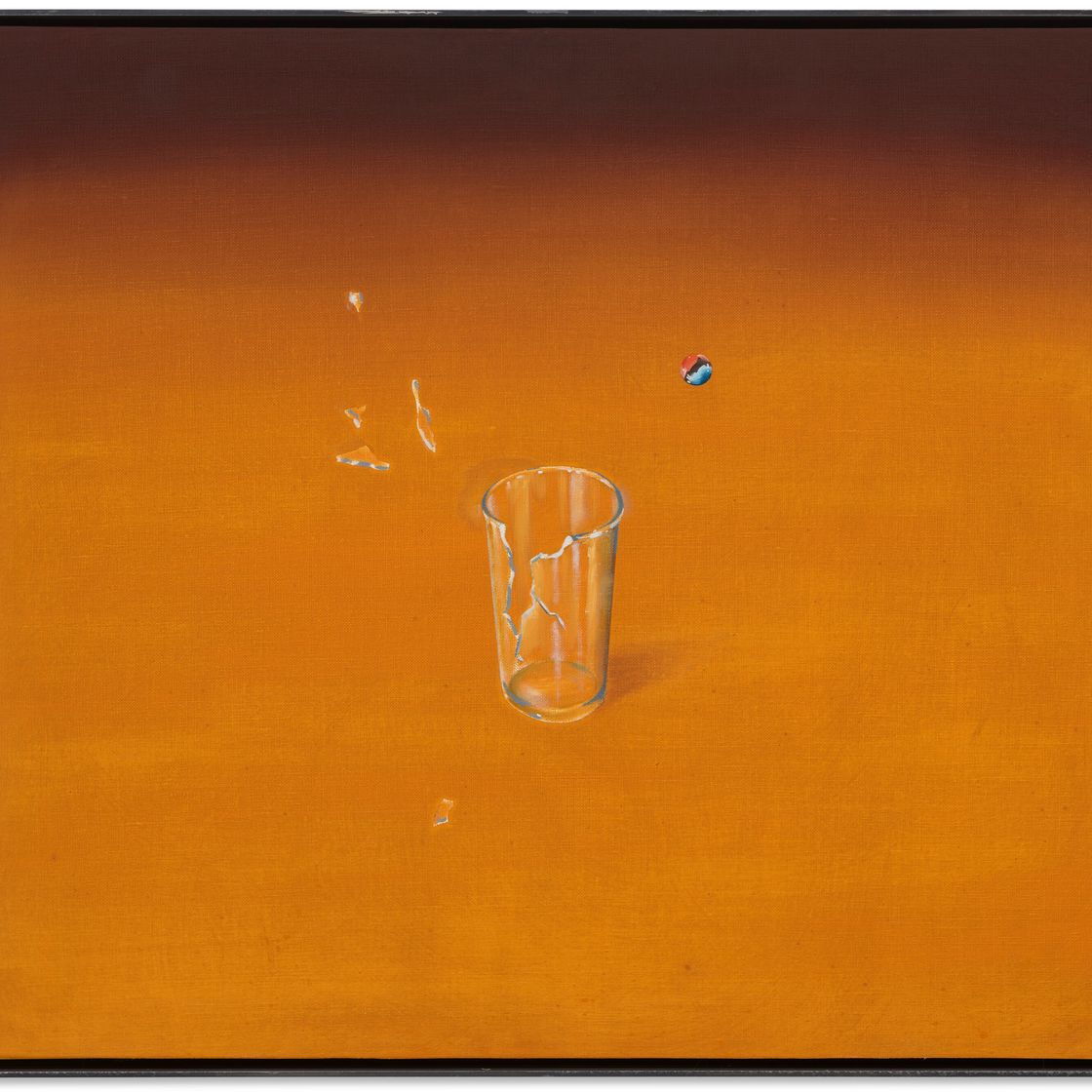 Ed Ruscha — Мрамор разбивает Стакан для питья вдребезги, изображение 2