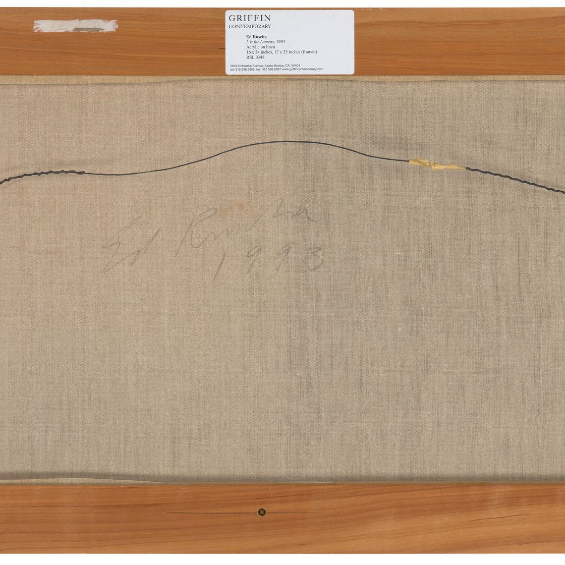Ed Ruscha — L для люменов, изображение 3