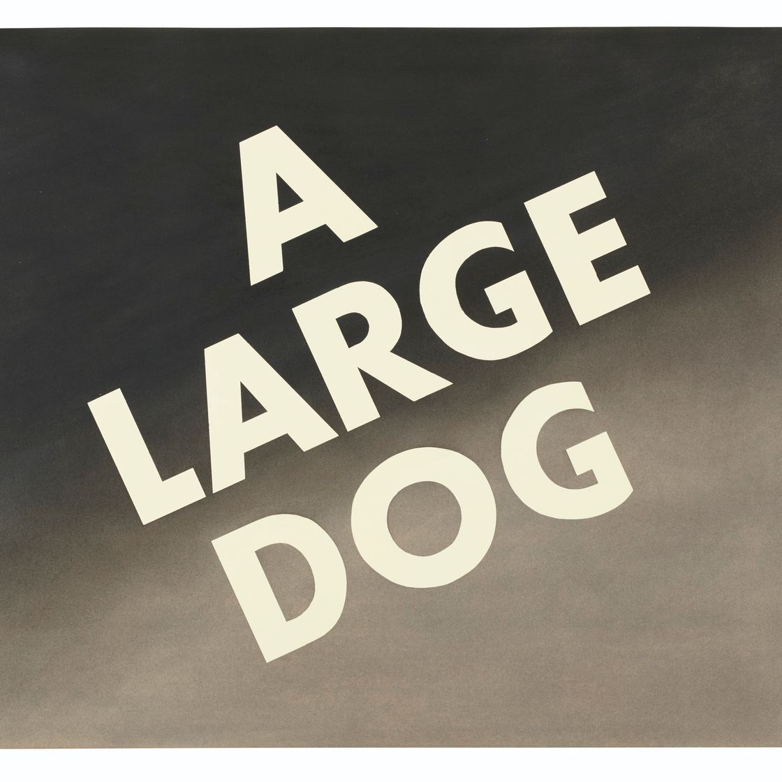 Ed Ruscha — Большая собака