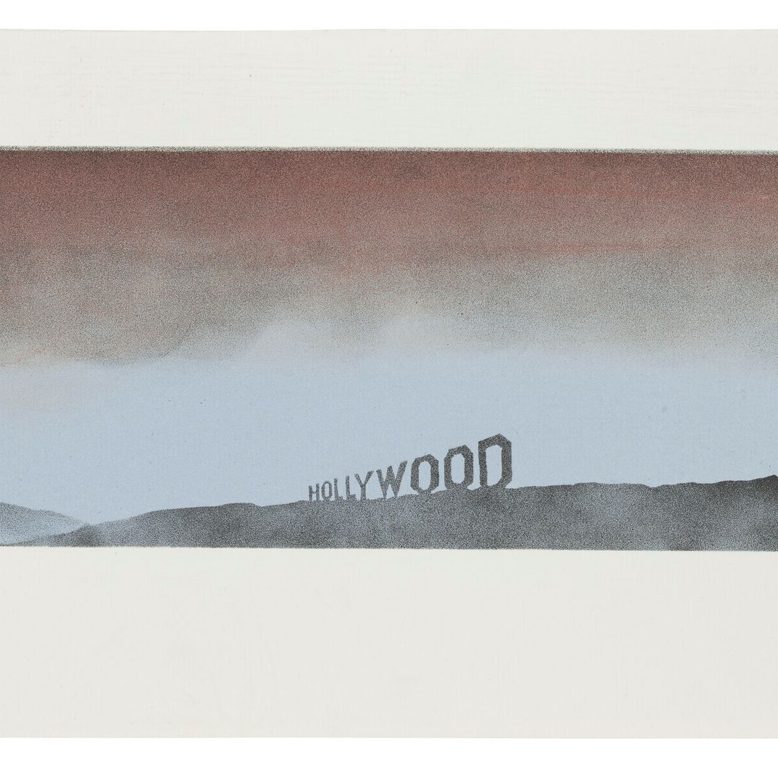 Ed Ruscha — Голливуд, изображение 1