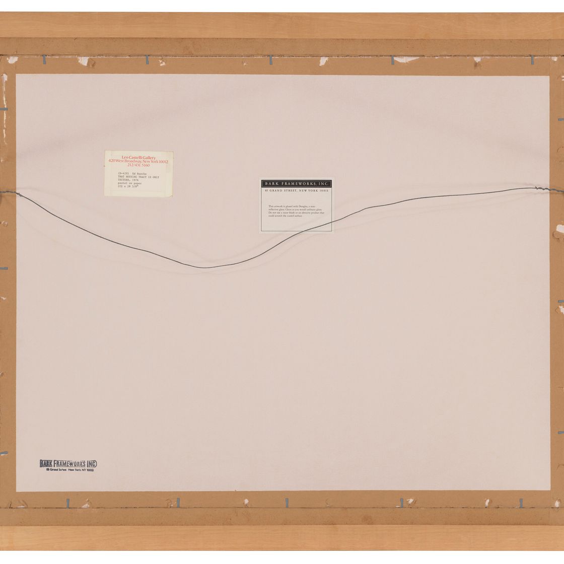 Ed Ruscha — Этот Жилой Массив - Всего Лишь Текстура, изображение 3