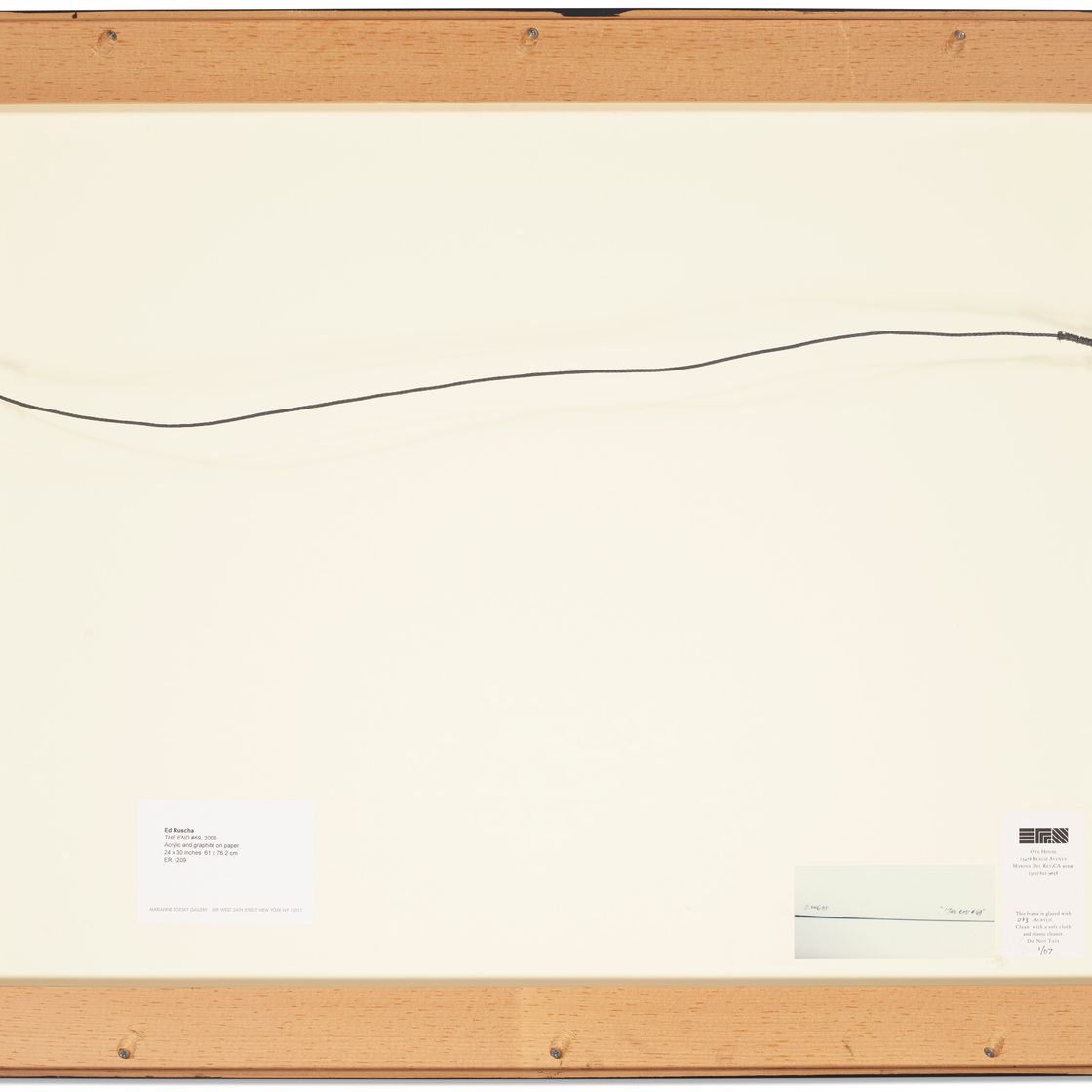 Ed Ruscha — Конец #69, изображение 2