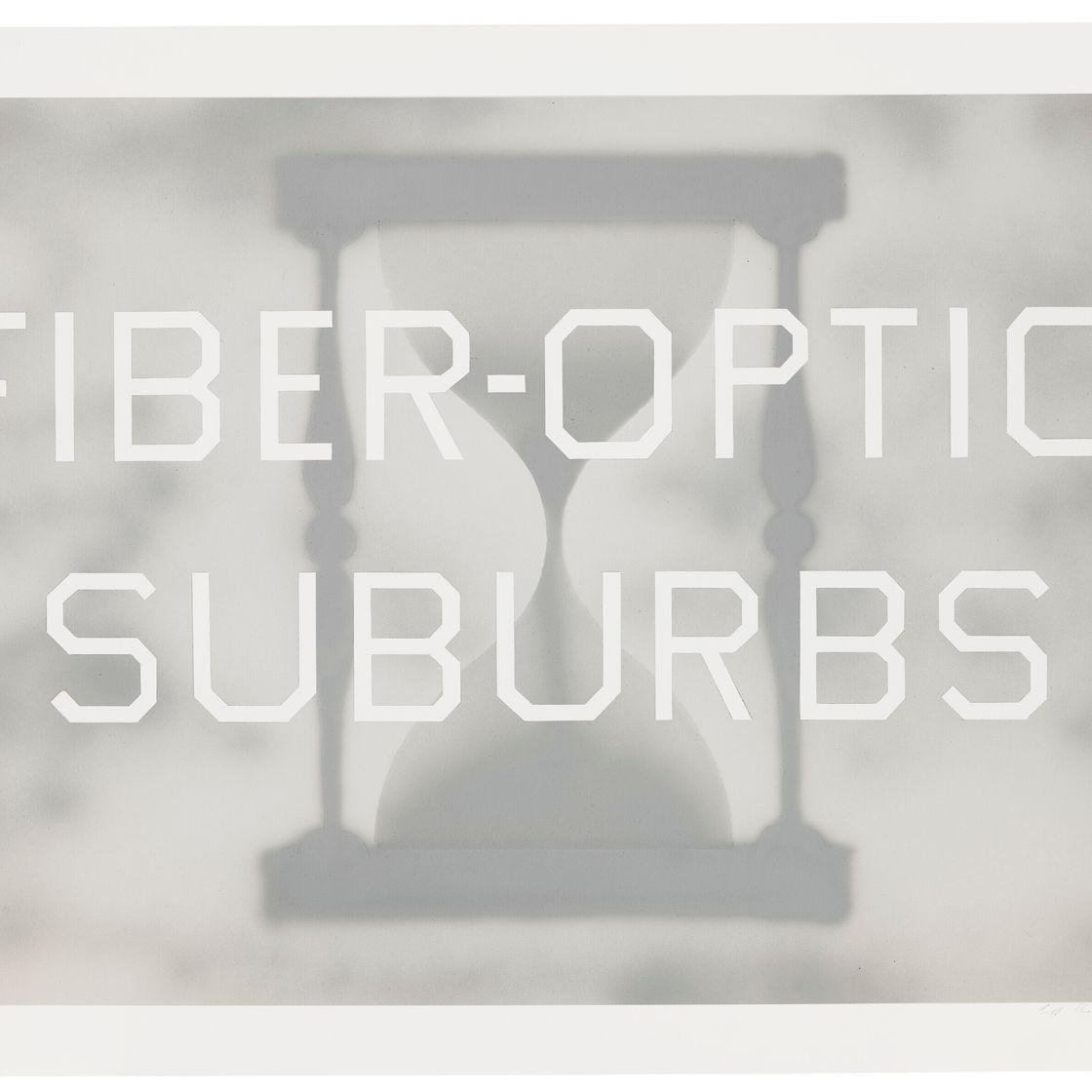 Ed Ruscha — Оптоволоконные пригороды, изображение 1