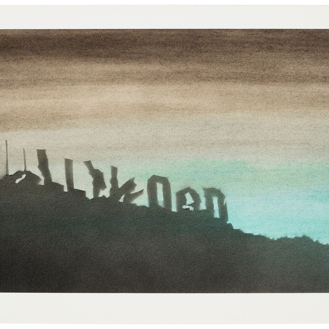 Ed Ruscha — Ухудшившийся знак, изображение 1