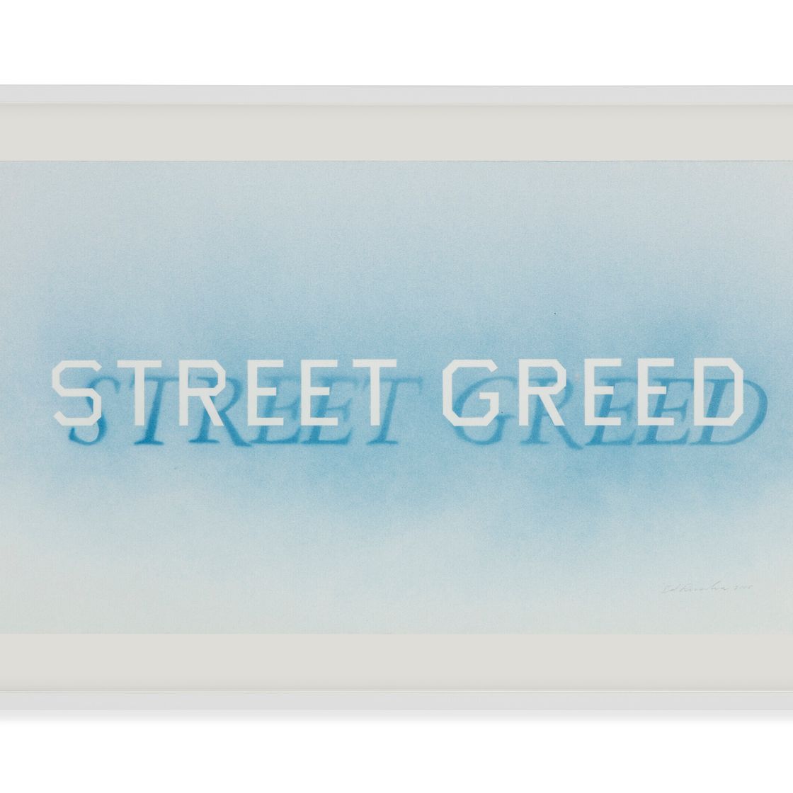 Ed Ruscha — Уличная жадность, изображение 2