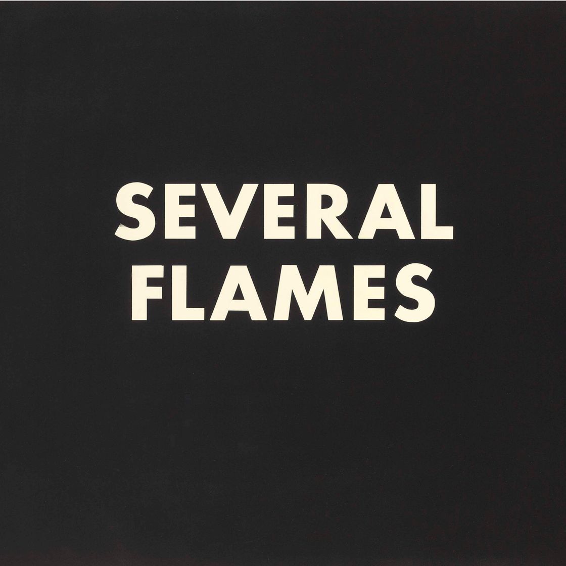 Ed Ruscha — Несколько языков пламени