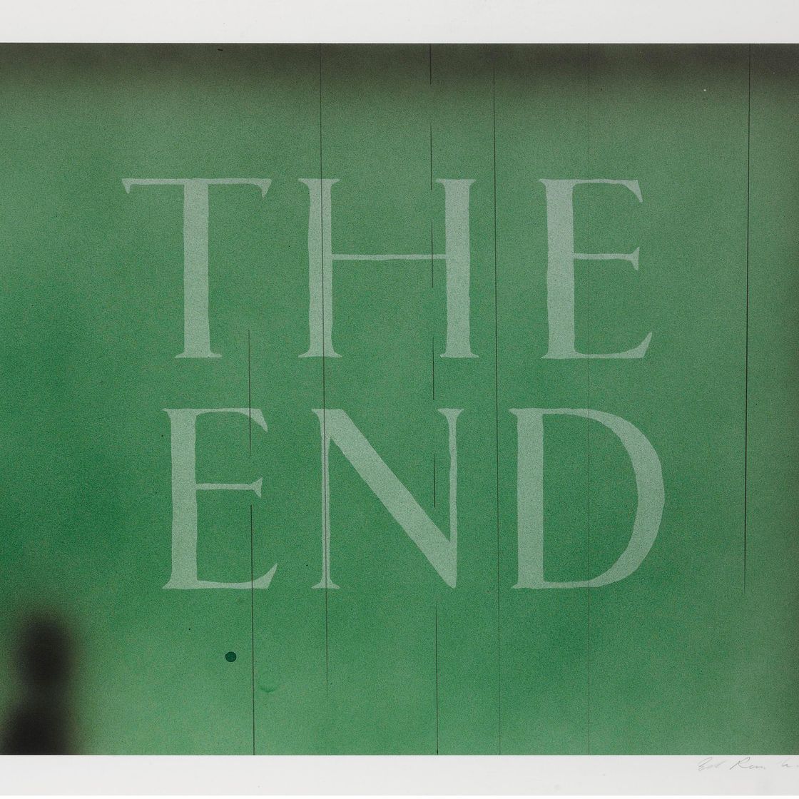 Ed Ruscha — Конец #34