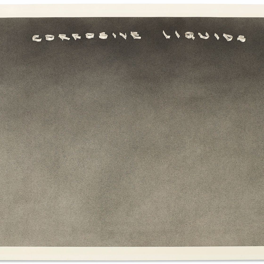 Ed Ruscha — Агрессивные жидкости