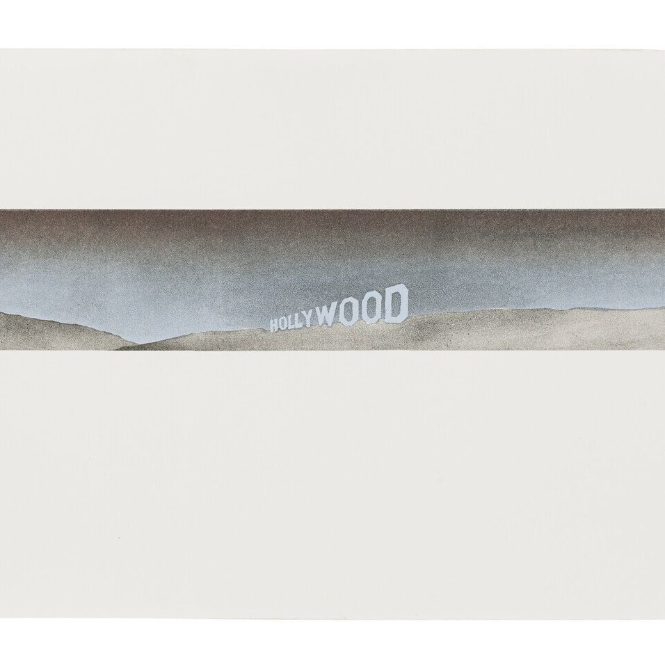 Ed Ruscha — Долгий Голливуд, изображение 1
