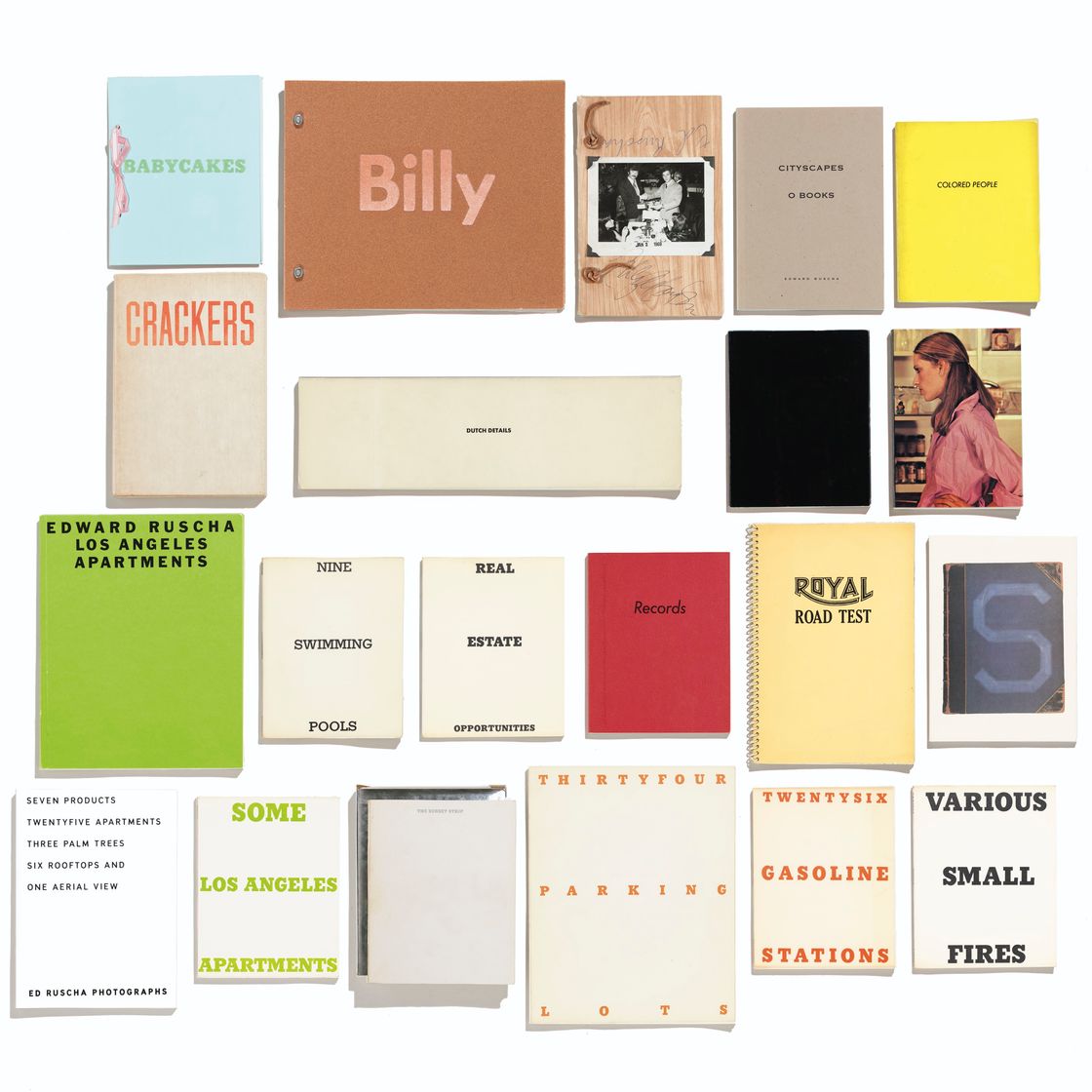 Ed Ruscha — Небольшая библиотека книг художника, изображение 1